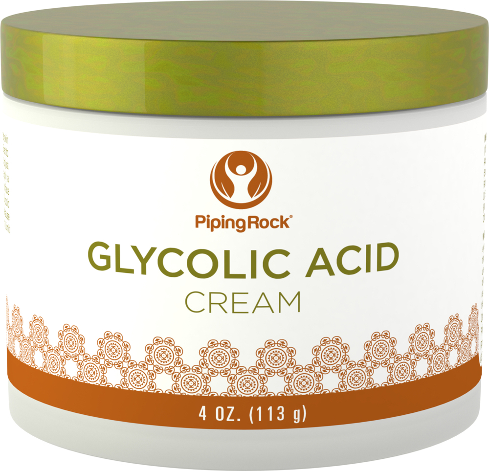 Buy Glycolic Acid Cream, 4 oz (113 g) Jar | Nutrition Express by PipingRock Health Products