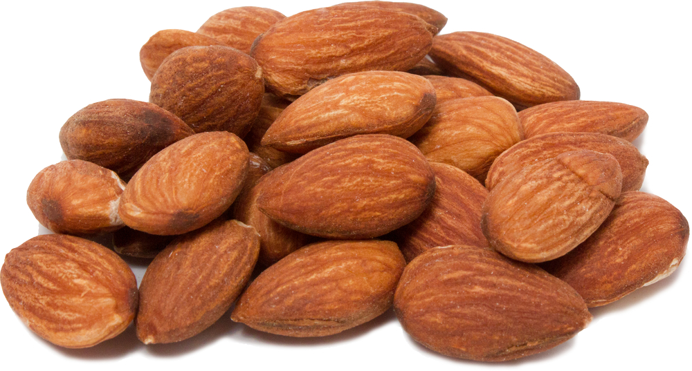 Roasted Unsalted Almonds Healthy Nutrient Rich Snacks Nutrition