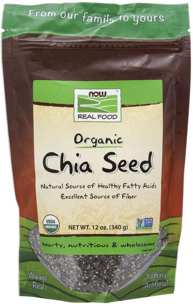 Chia Seeds Black (Organic) 12 oz Bag | Chia Seed Benefits | Nutrition