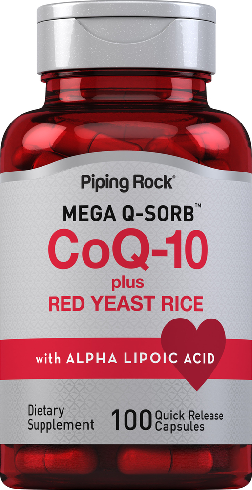 CoQ10 with Red Yeast Rice 100 Capsules Nutrition Express by