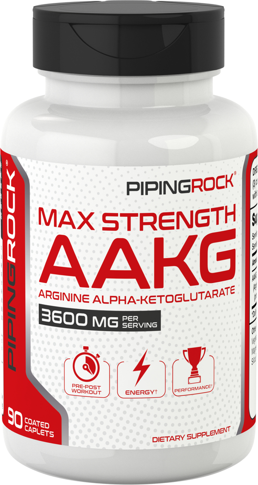 Max Strength AAKG Arginine AlphaKetoglutarate (Nitric Oxide Enhancer