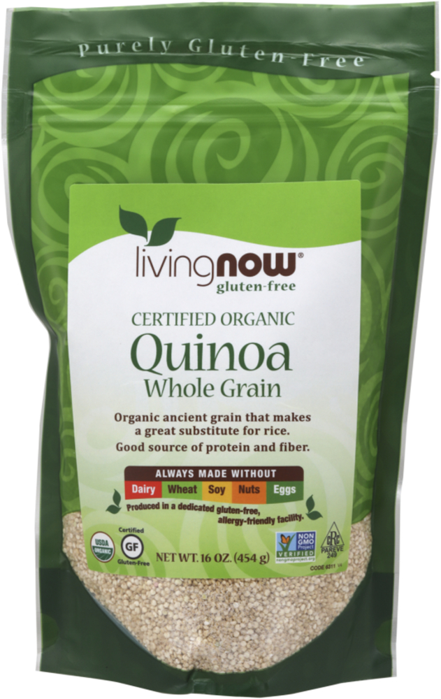 Quinoa Whole Grain Organic 16 oz (454 g) Bag Nutrition Express by