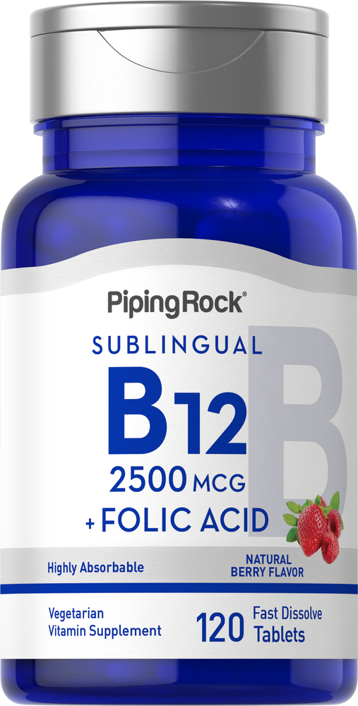 B12 2500 mcg Lozenges + Folic Acid 400 mcg Benefits Reviews