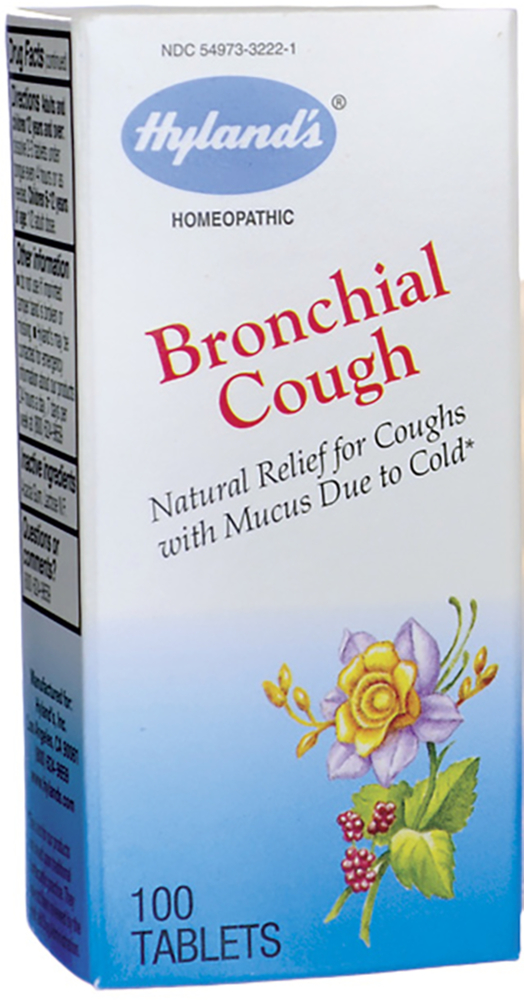 Bronchial Cough Homeopathic Formula for Coughs with Mucus Due to Cold