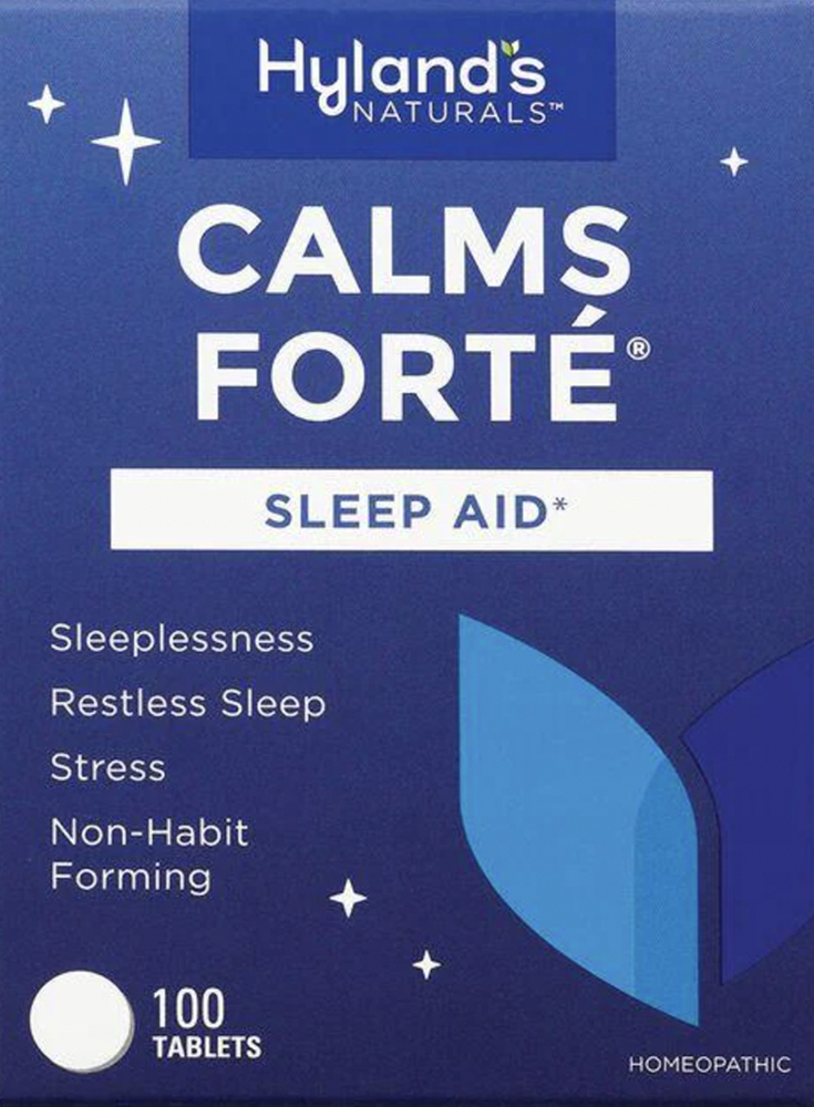Calms Forte Sleep Aid Homeopathic Formula, 100 Tablets | Nutrition