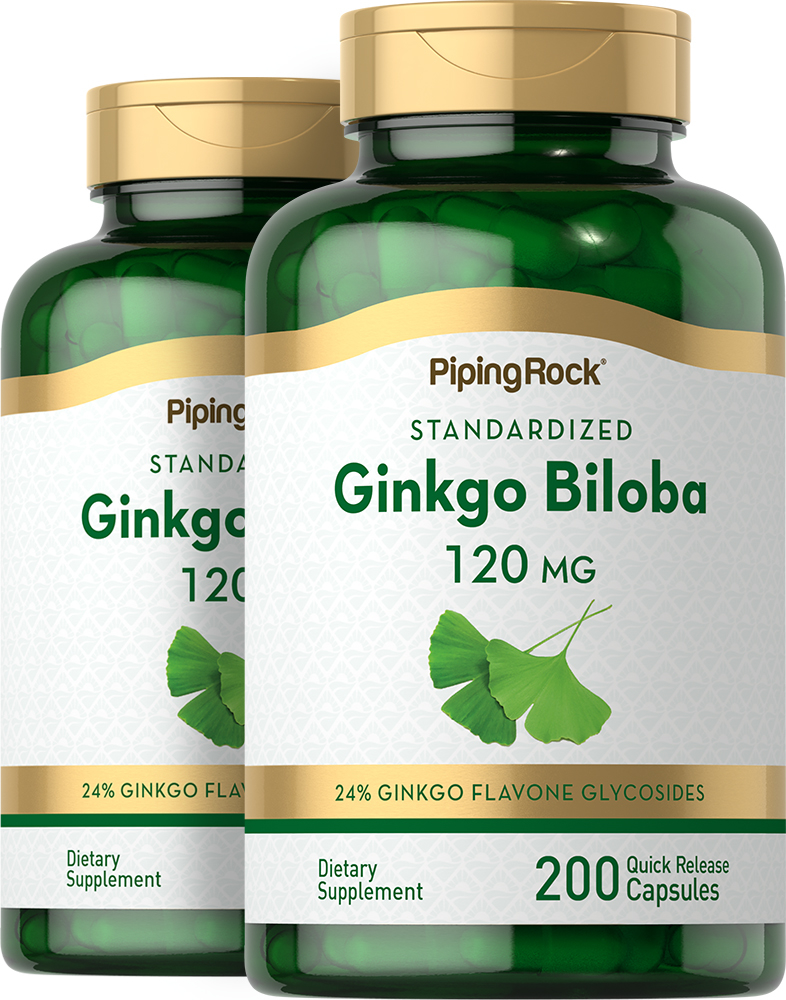 Ginkgo Biloba Extract 120 mg 2 x 200 Pills Ginkgo Biloba Supplement