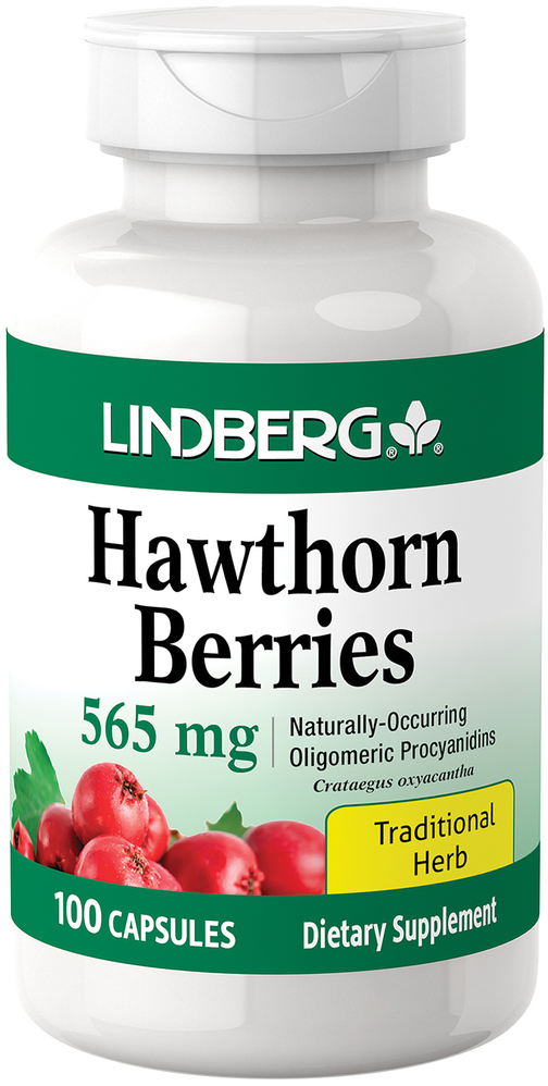 Hawthorn Berries, 565 mg, 100 Capsules Nutrition Express by