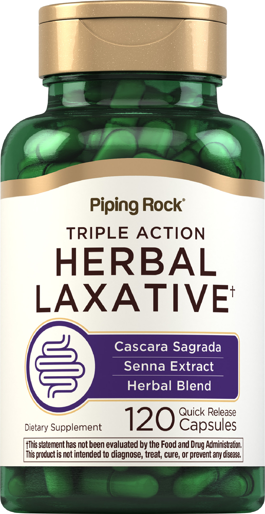 Herbal Laxative Triple Action 120 Capsules Benefits & Reviews