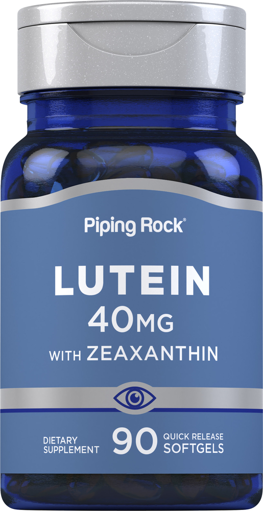 Lutein 40 mg with Zeaxanthin 90 Softgels Lutein Eye Supplement