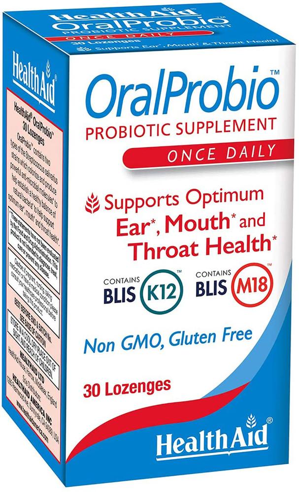 OralProbio Probiotic for Ear, Mouth & Throat Health (2 Billion) 30