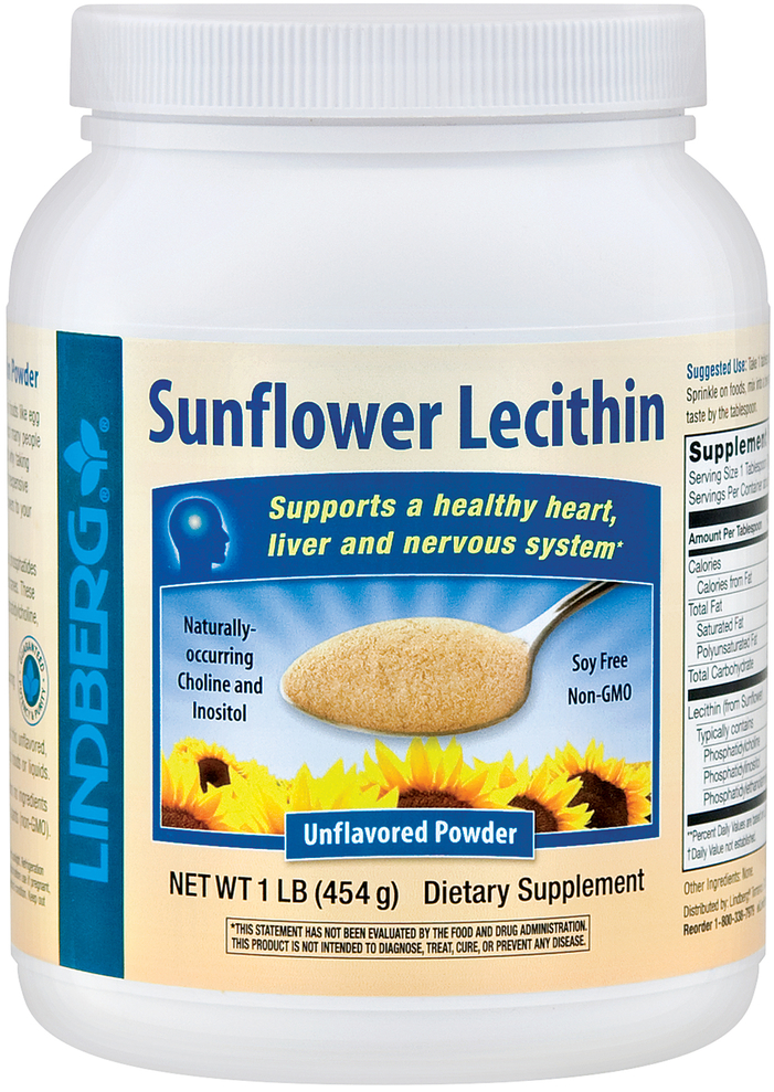Sunflower Lecithin Powder (NonGMO), 1 lb (454 g) Nutrition Express