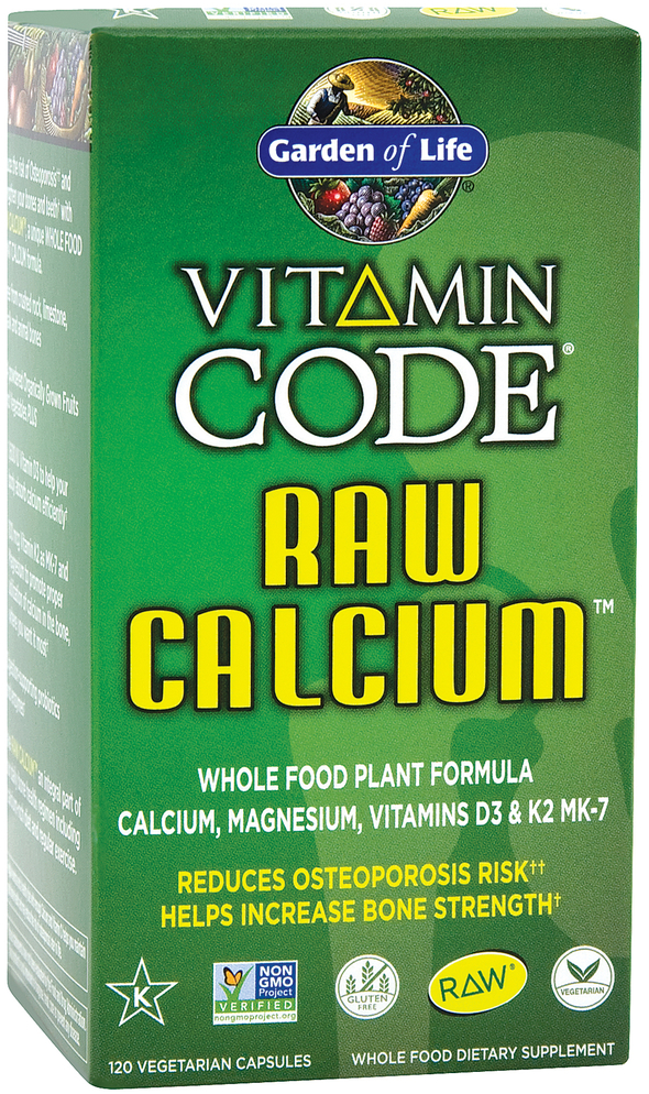 Vitamin Code Raw Calcium , 120 Capsules Nutrition Express by