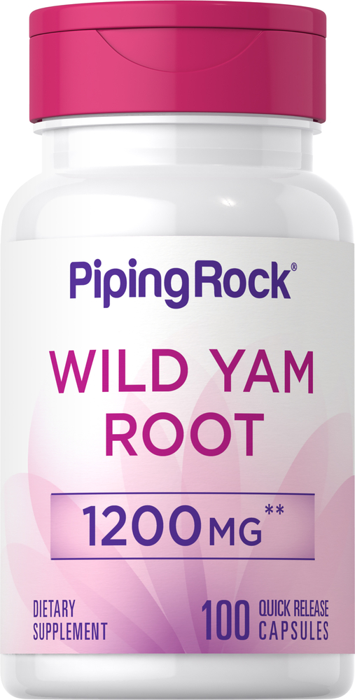 Wild Yam Supplements Wild Yam Root Extract Benefits Nutrition Express by PipingRock Health