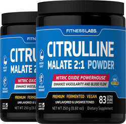 Citrulline Malate 2:1 Powder 8.82 oz x 2 Bottles