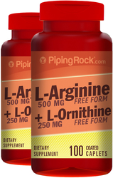 L-Arginine & Ornithine 500/250 mg 100 Tablets