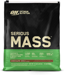 Serious Mass Weight Gain Powder (Chocolate), 12 lb